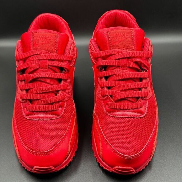 Nike Air Max 90 'Triple Red' - Picture 3 of 12